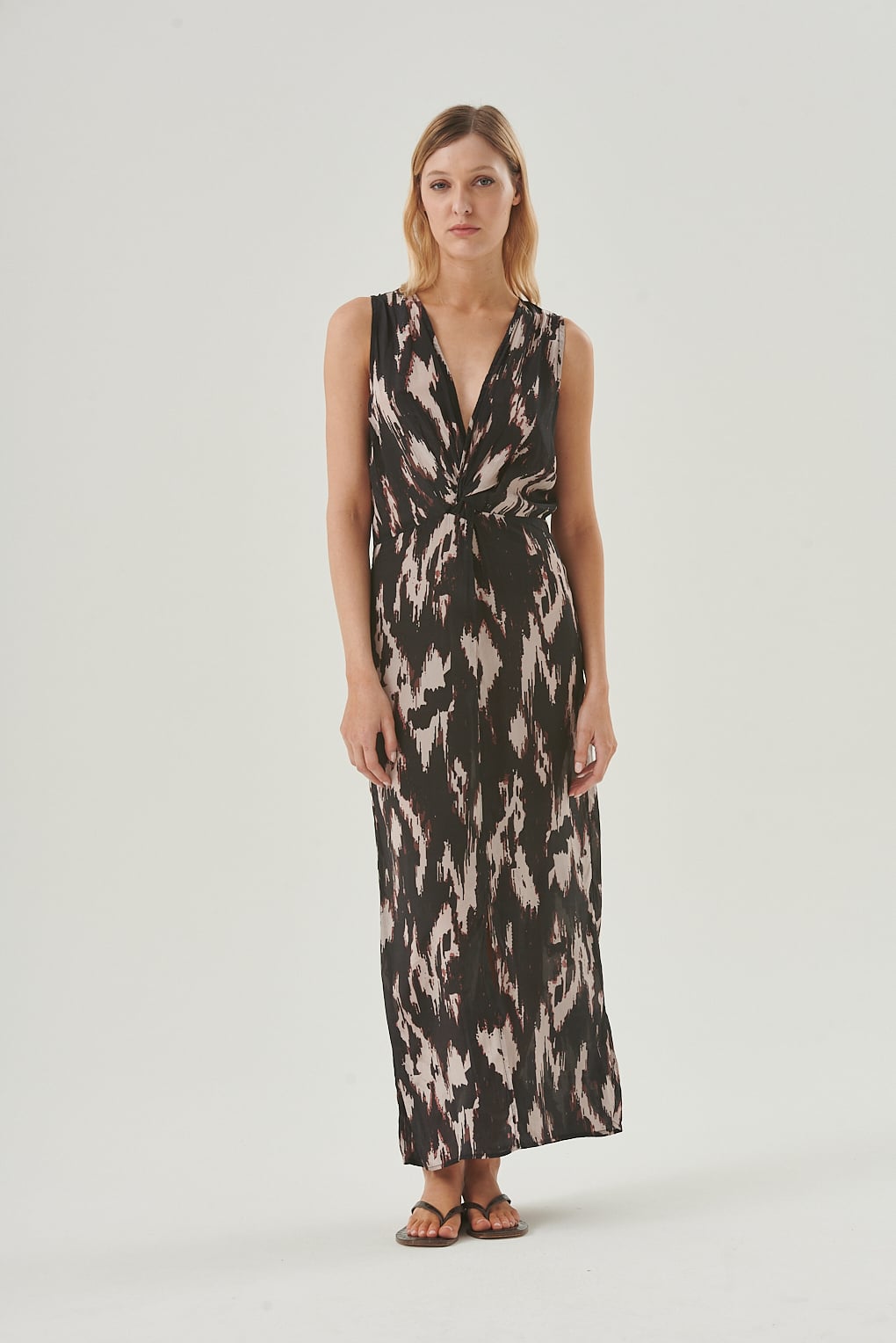 vestido estampado 