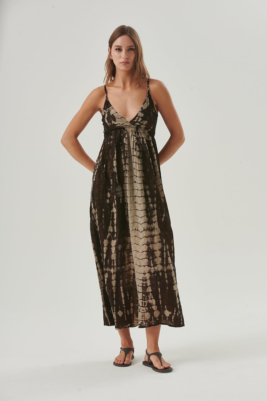 vestido batik lurex