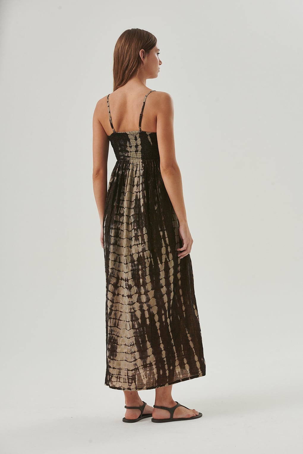 vestido batik lurex