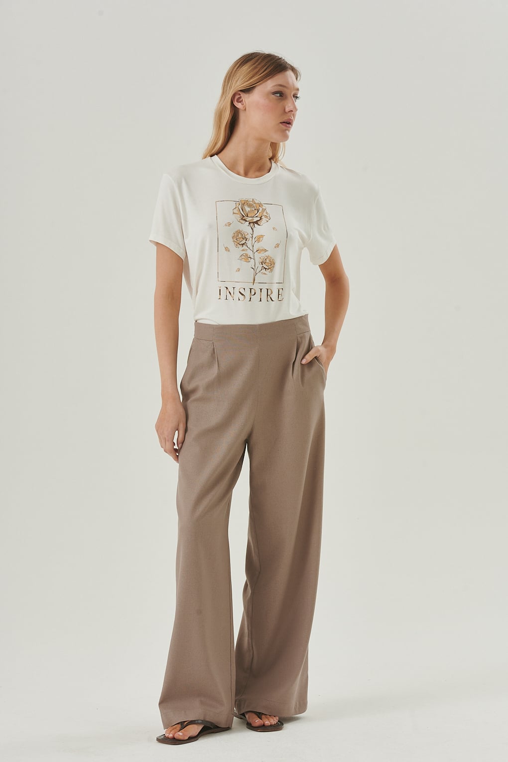 pantalón lino