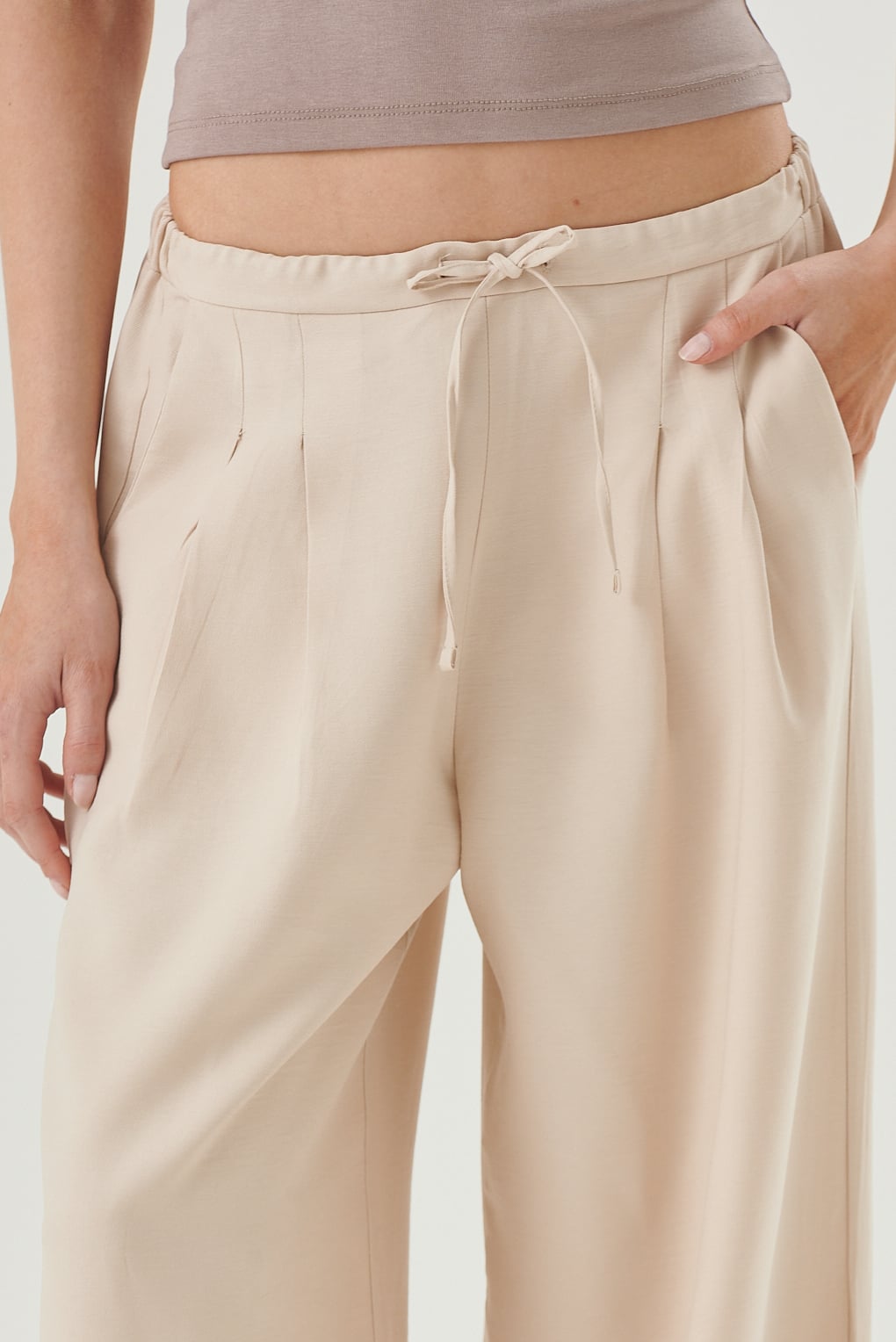 pantalón crepe