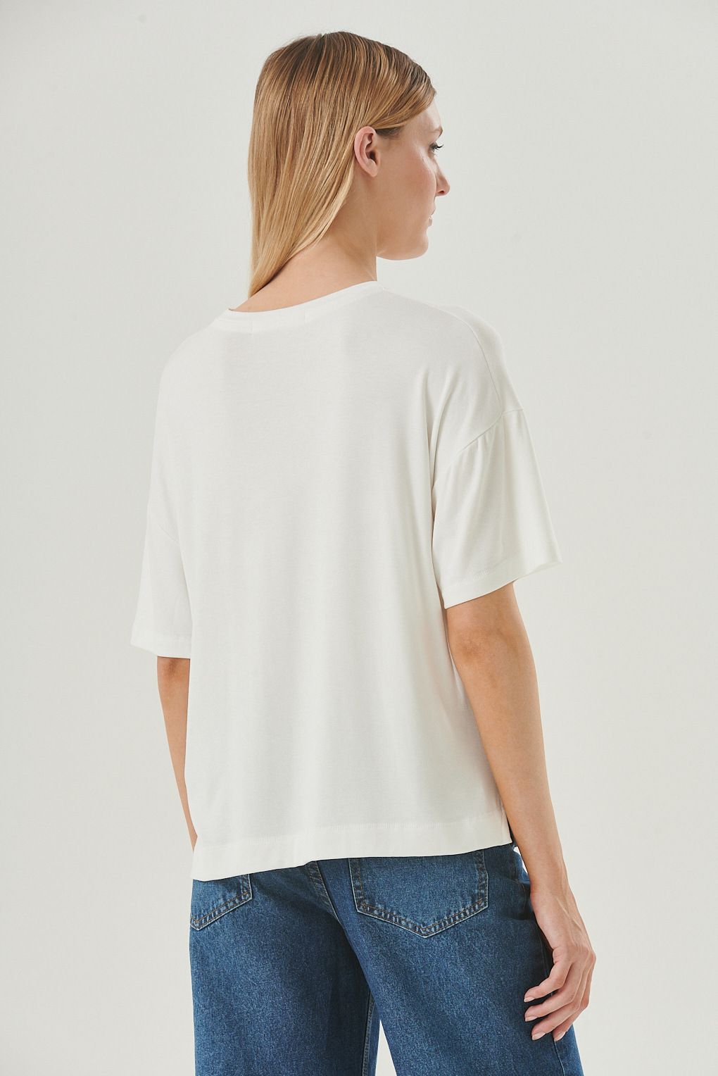 remera amplia lisa