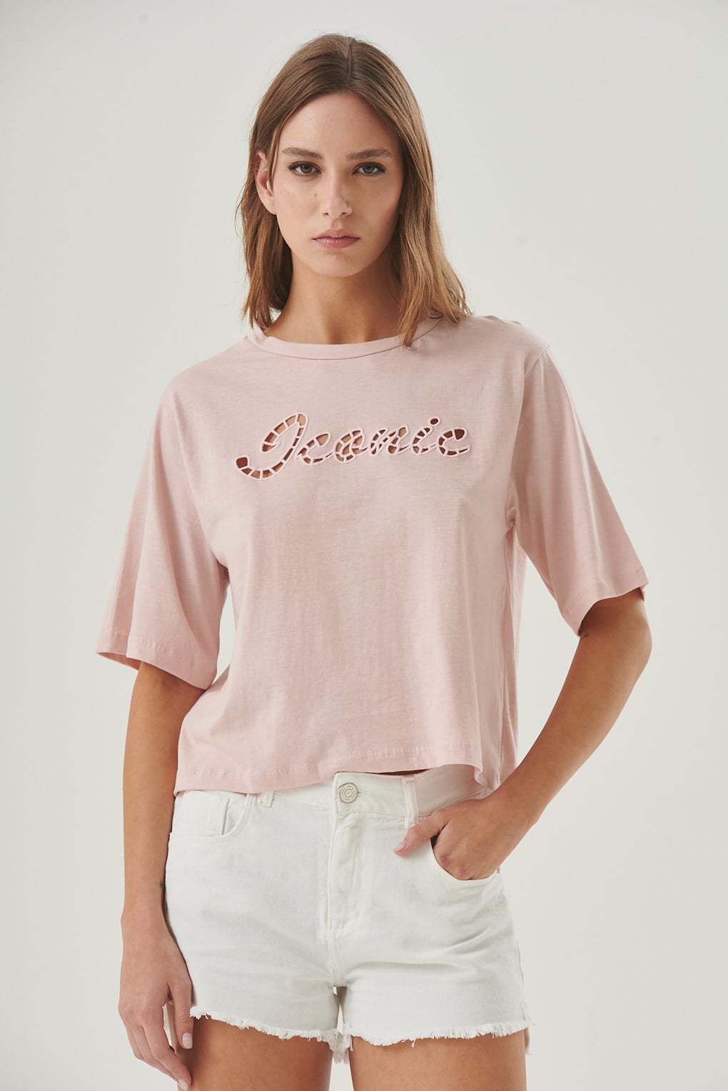 remera algodon bordada