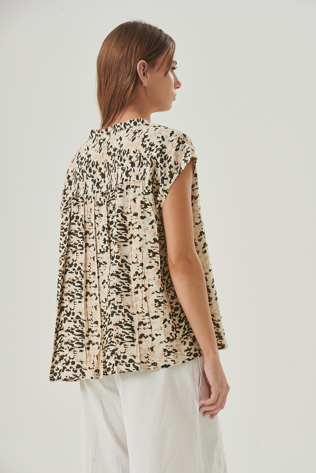 camisa animal print