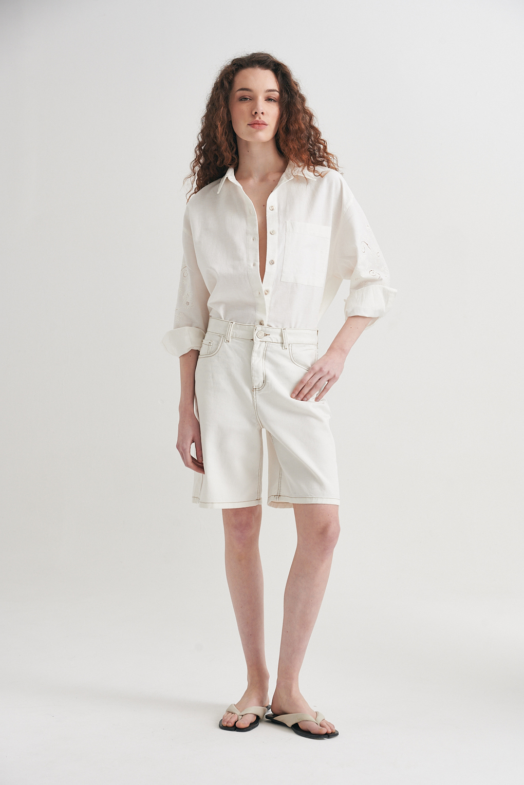 bermuda denim mujer