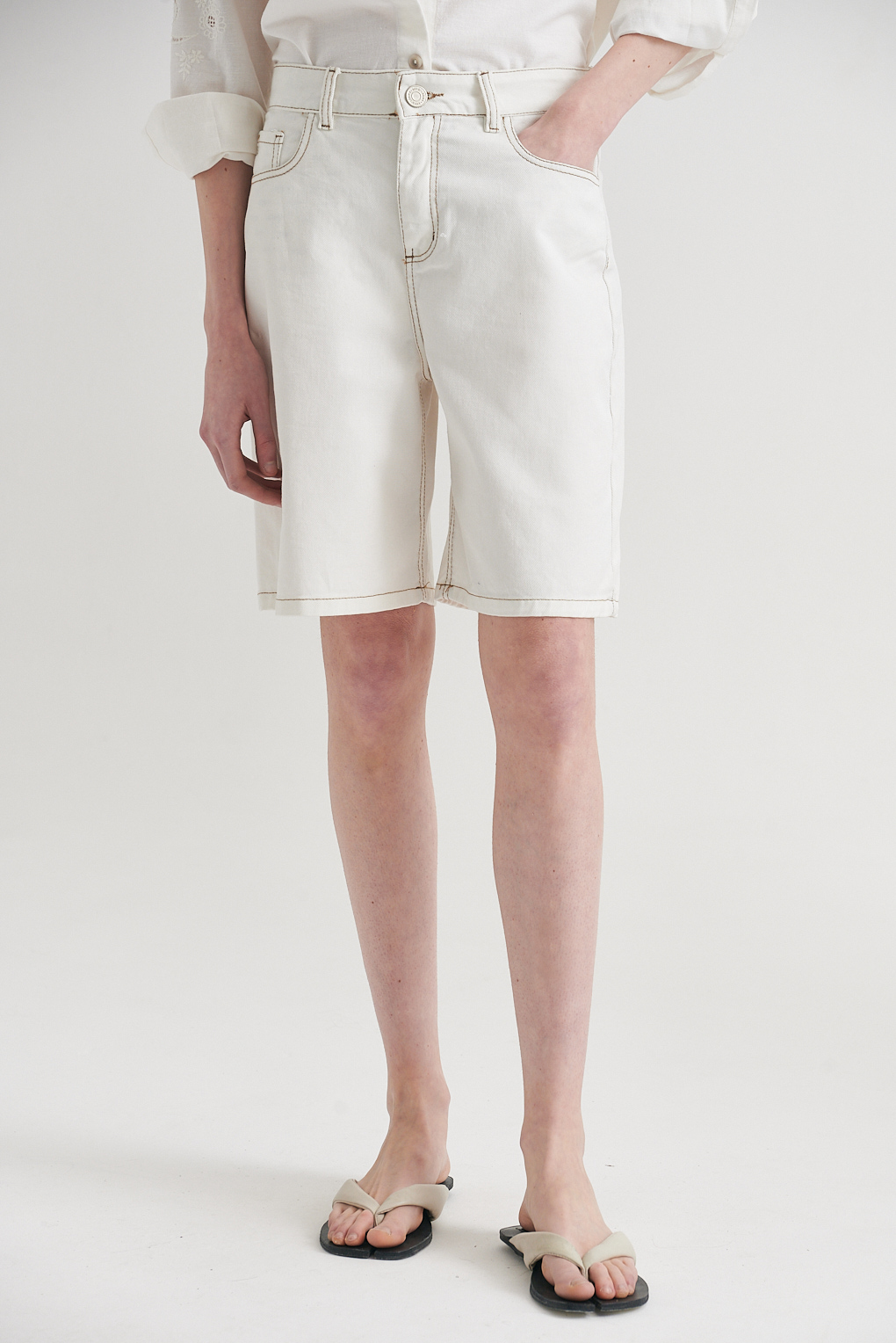bermuda denim mujer