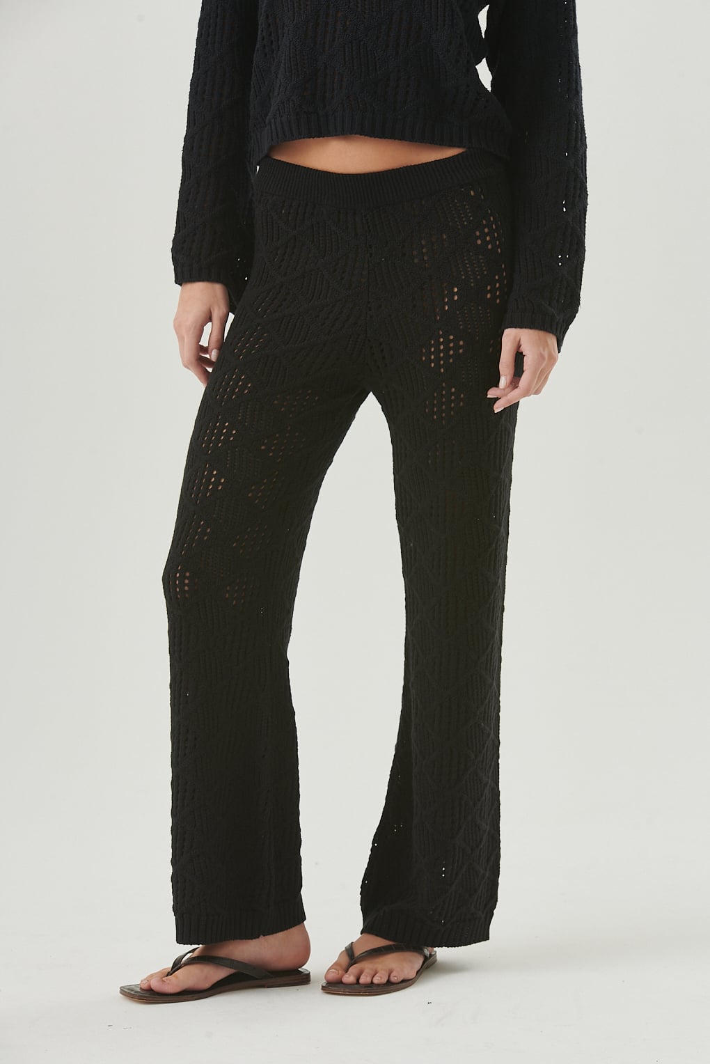pantalon algodon calado