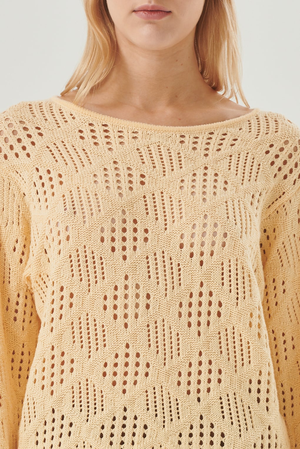 sweater calado