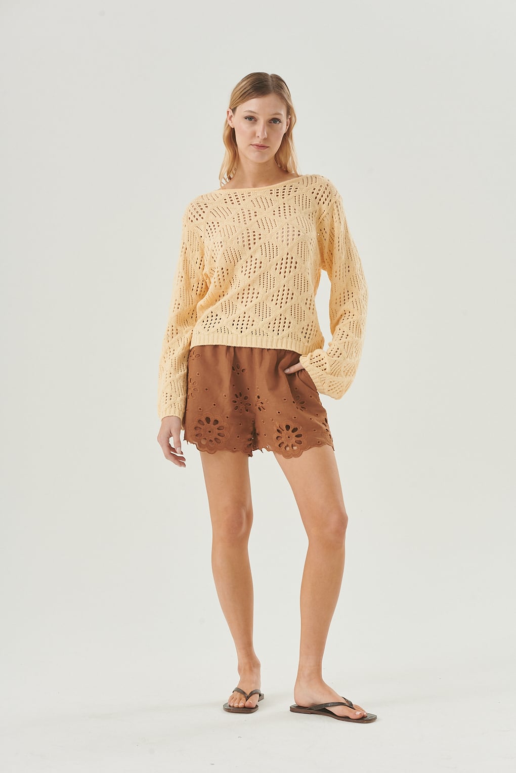 sweater calado