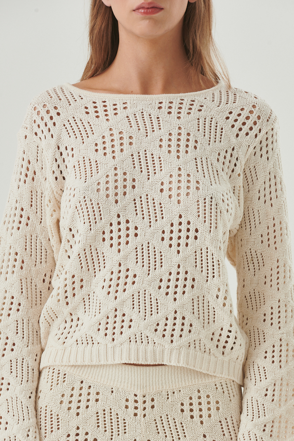 sweater calado