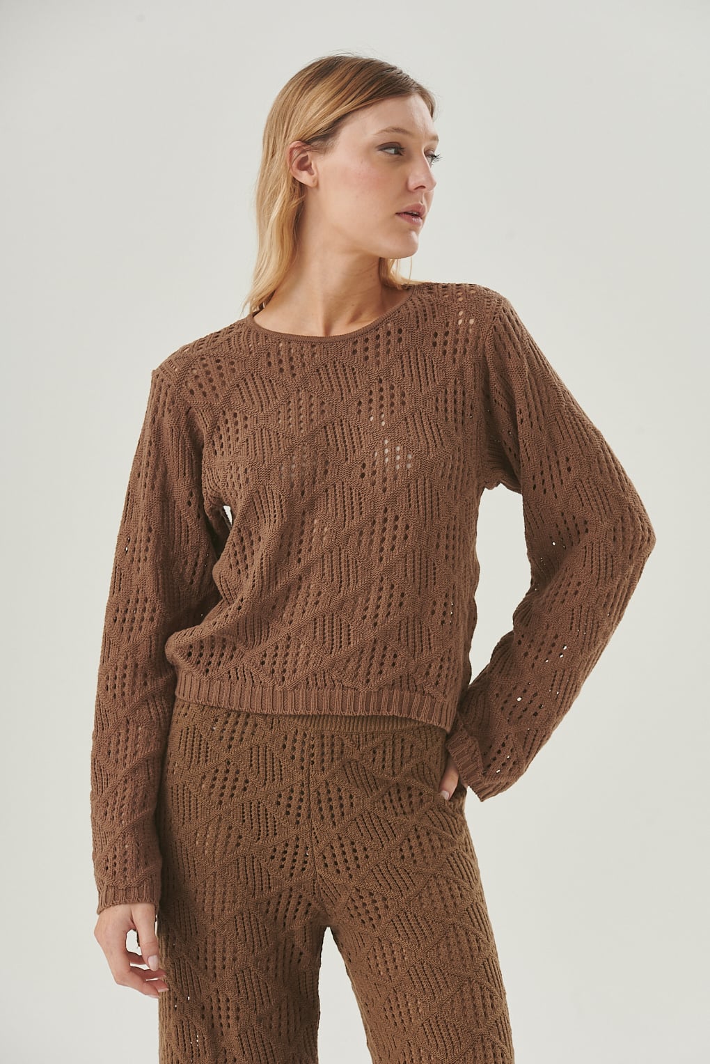 sweater calado