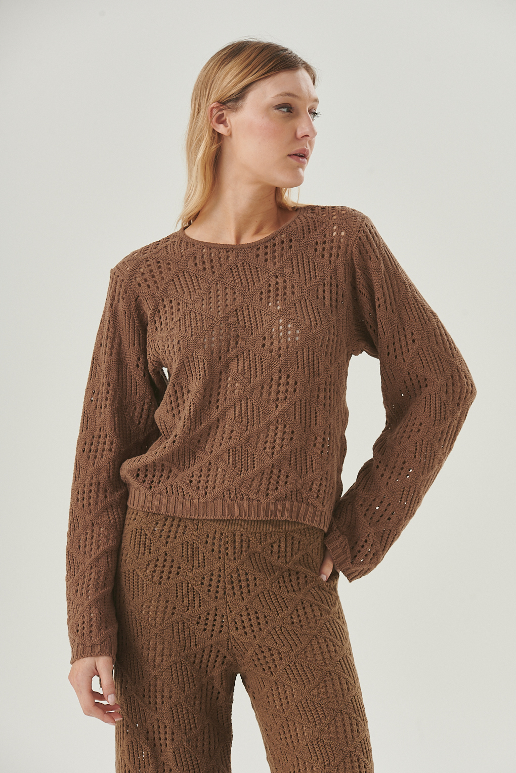 sweater calado