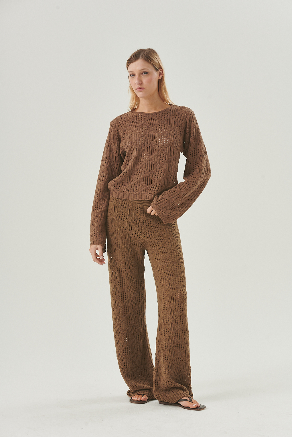 sweater calado