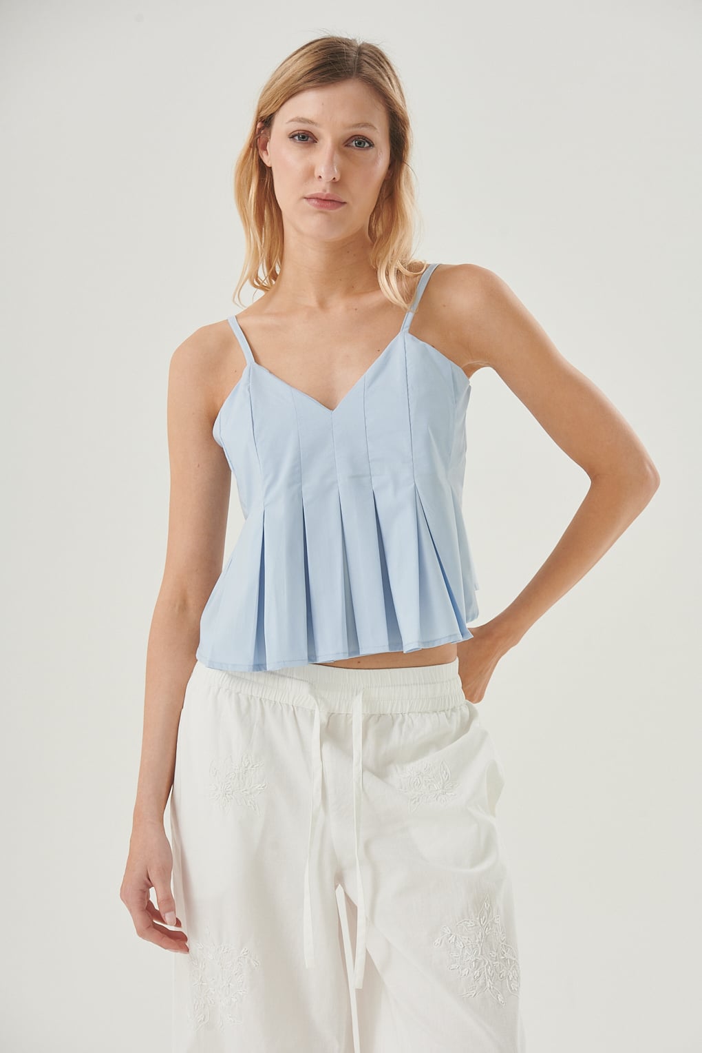 top volados poplin