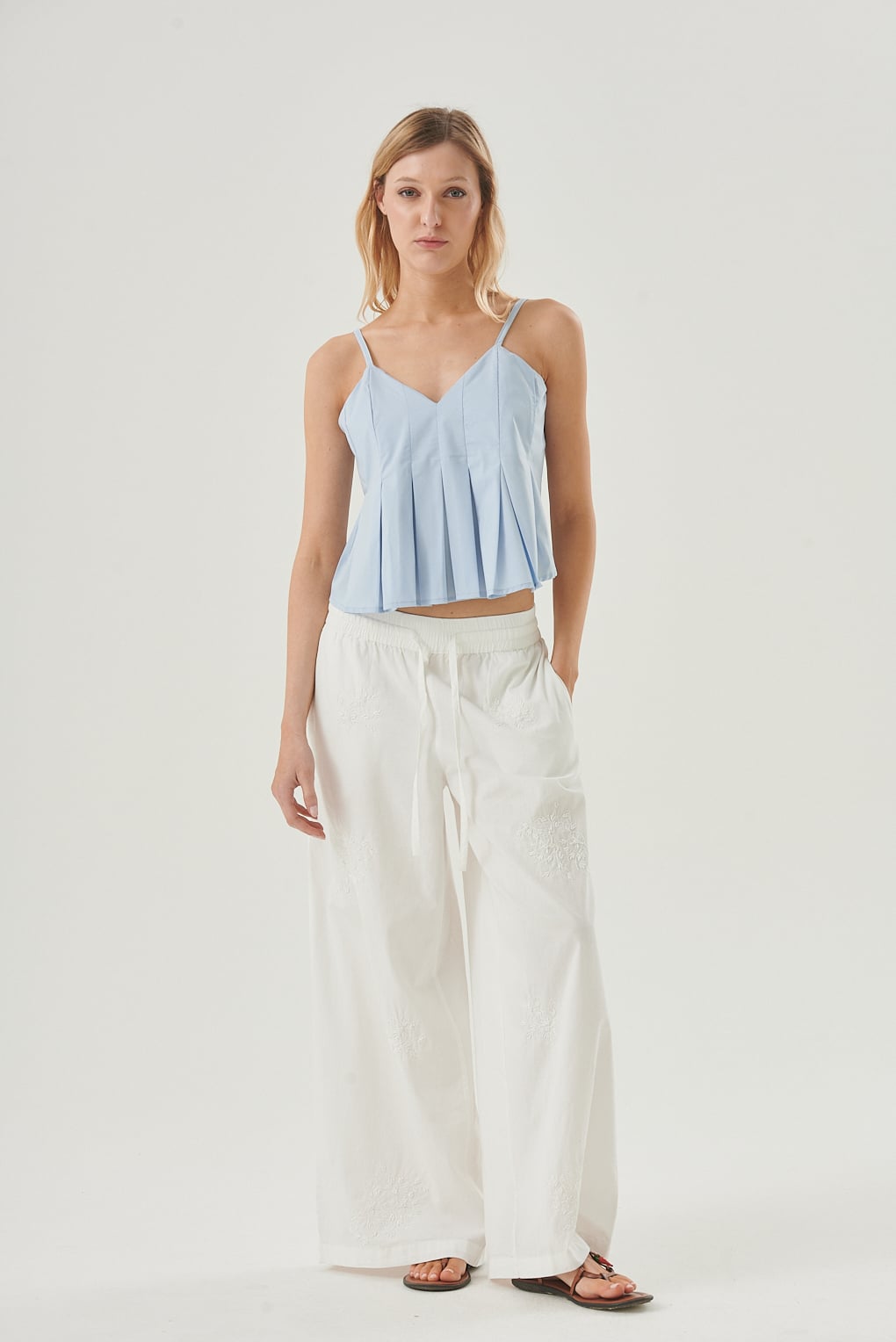 top volados poplin