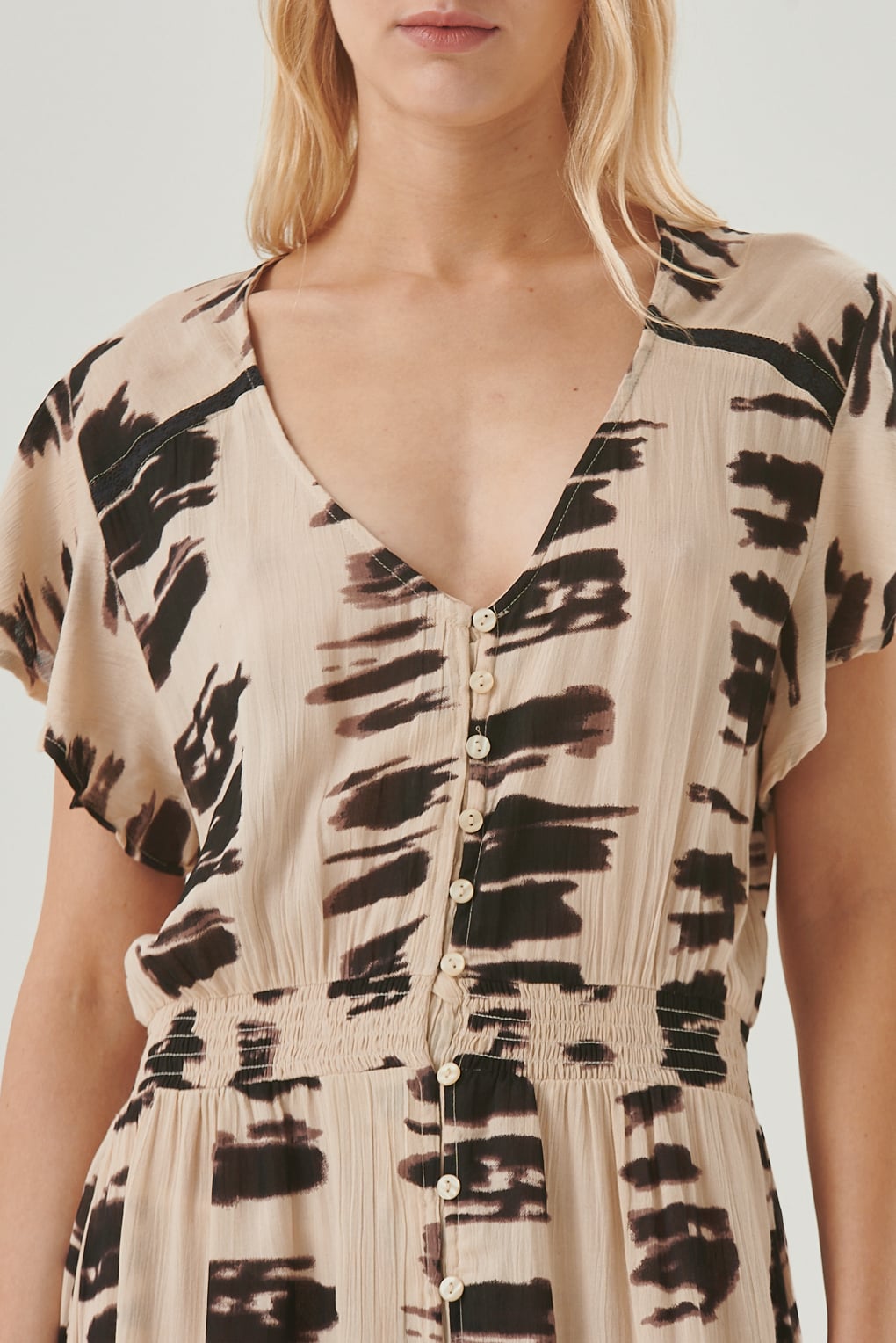 vestido largo batik