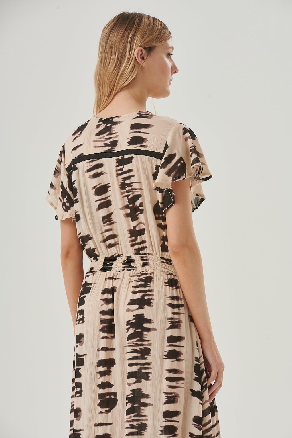 vestido largo batik