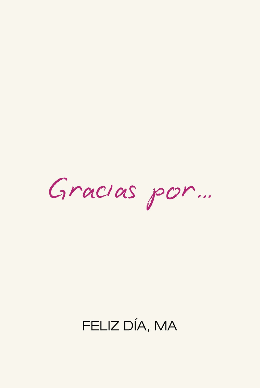 tarjeta dia de la madre