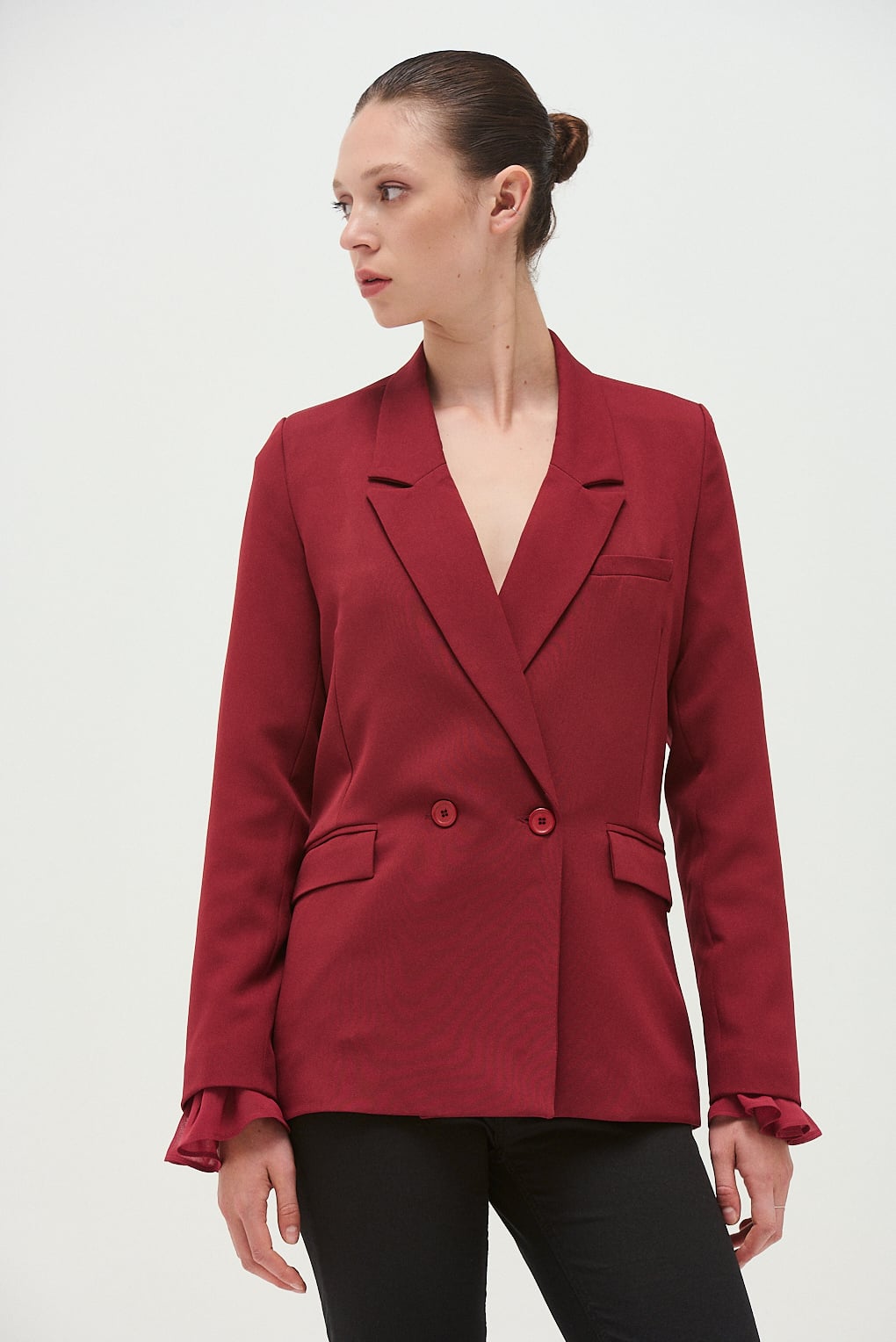 blazer sastrero mujer