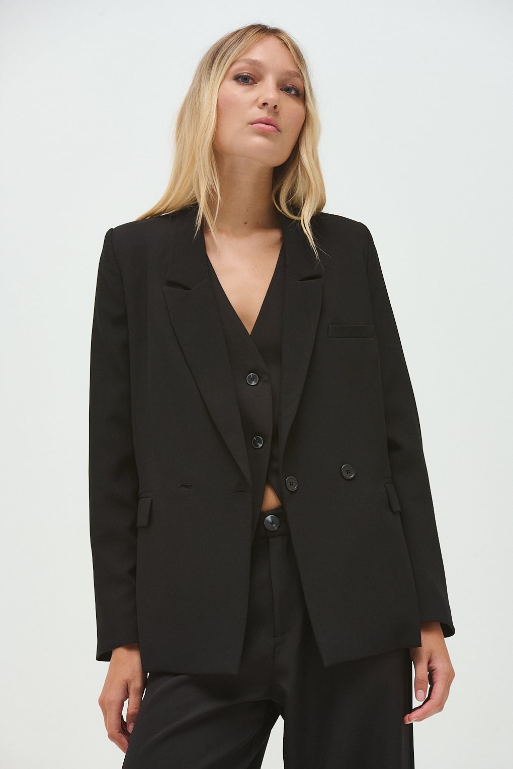blazer sastrero mujer