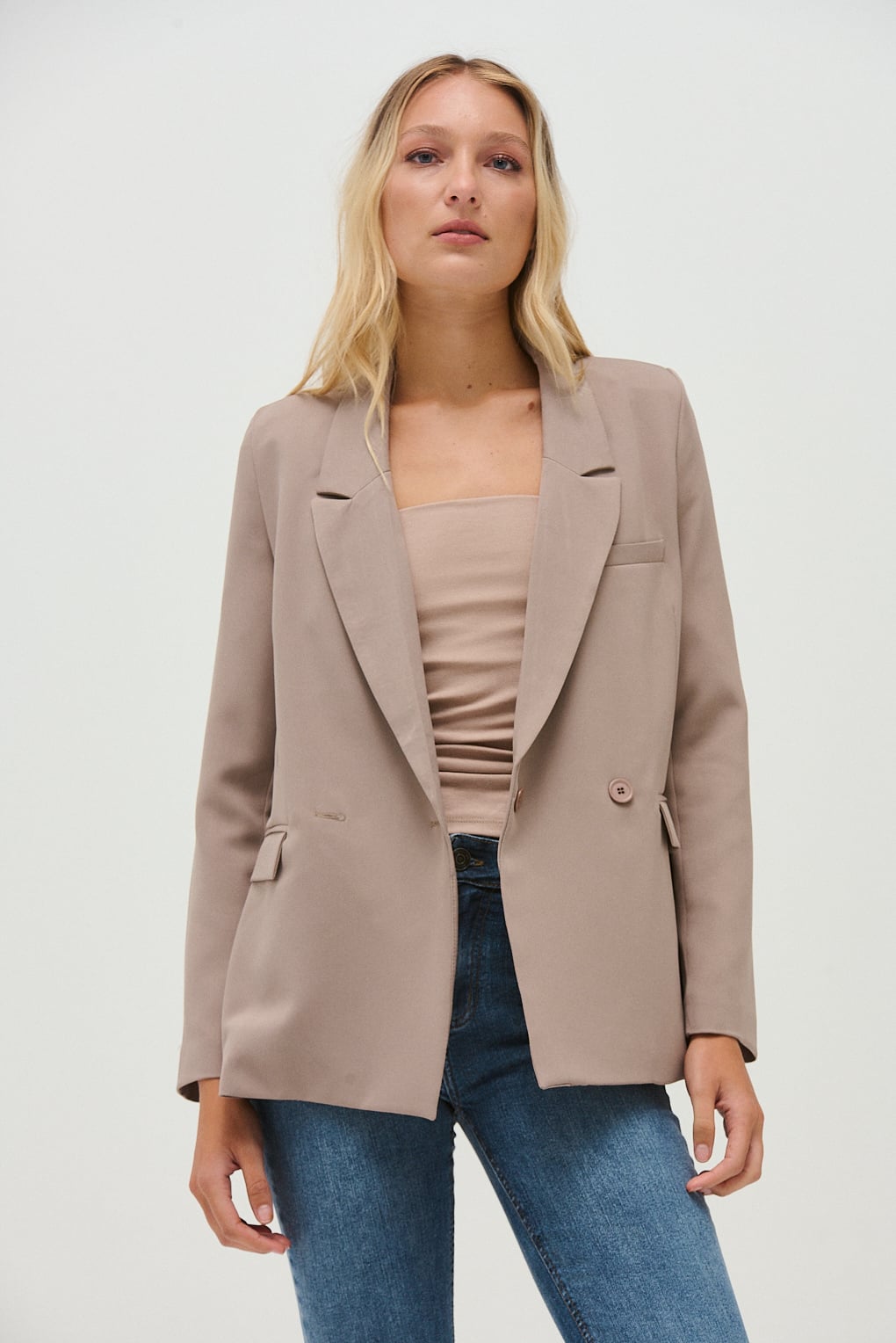 blazer sastrero mujer