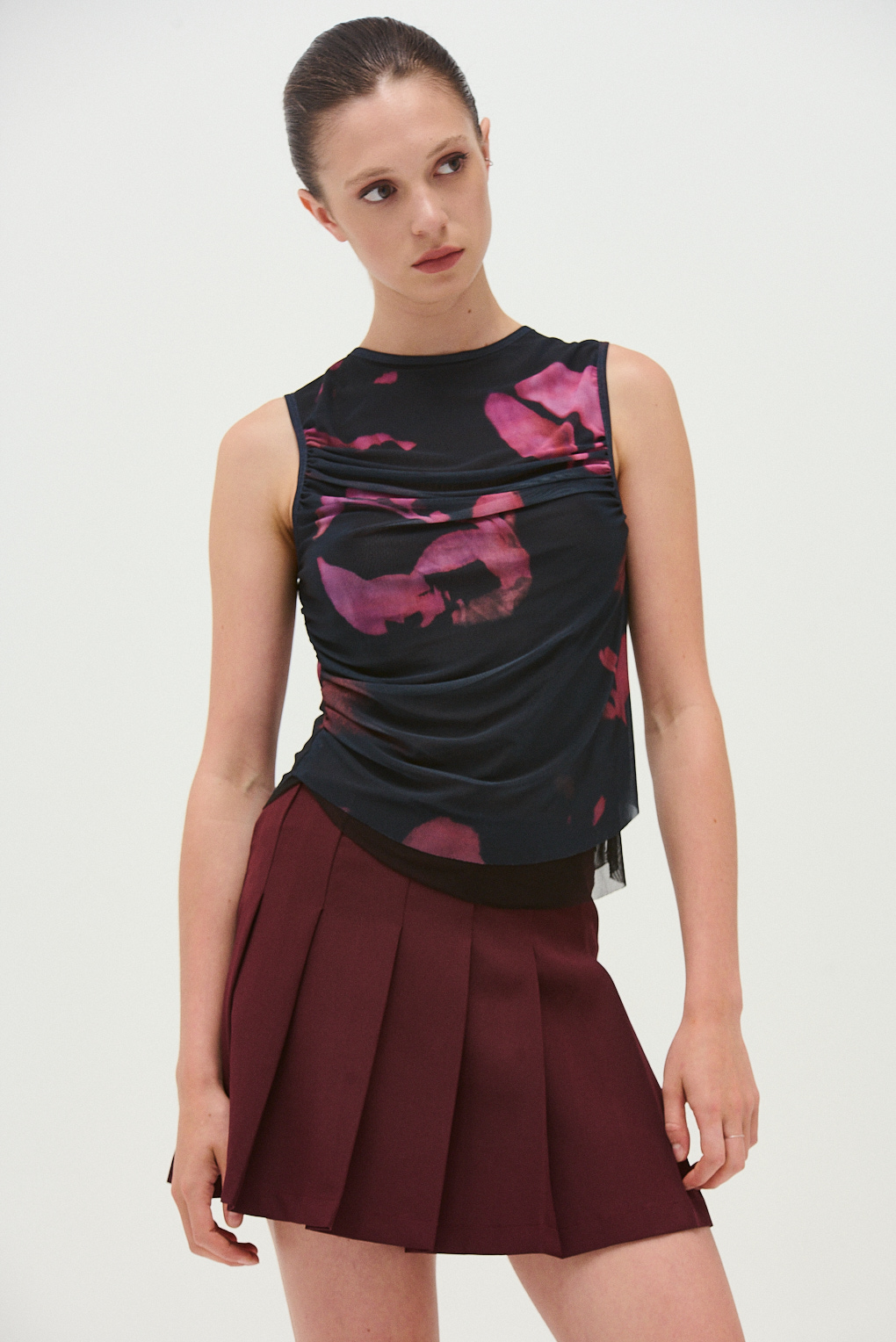 musculosa de tul