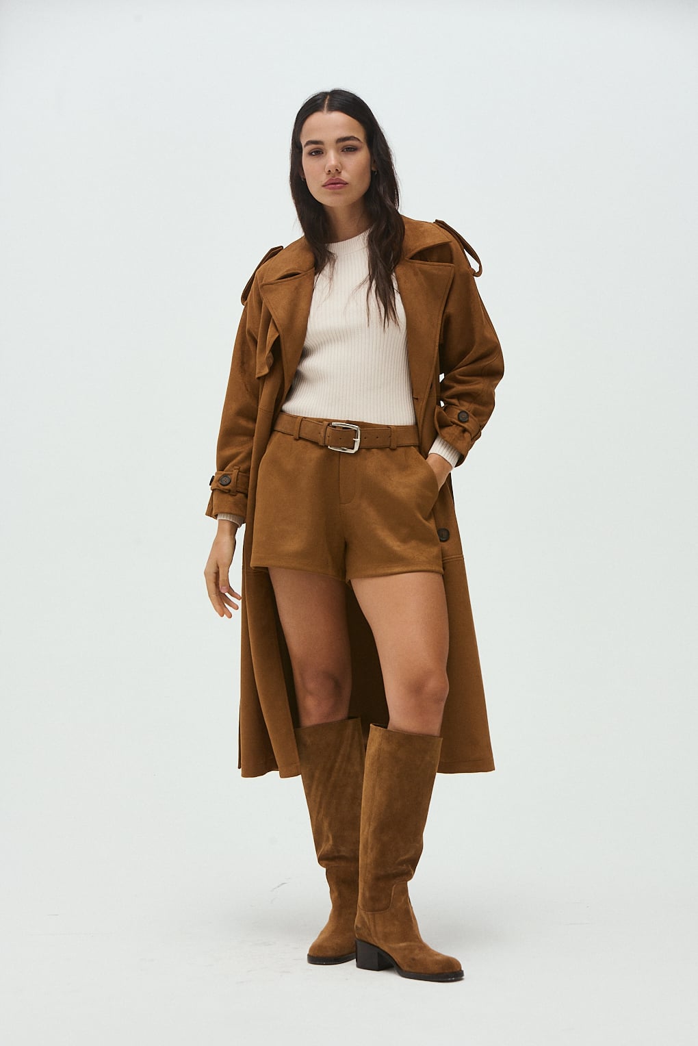 short suede