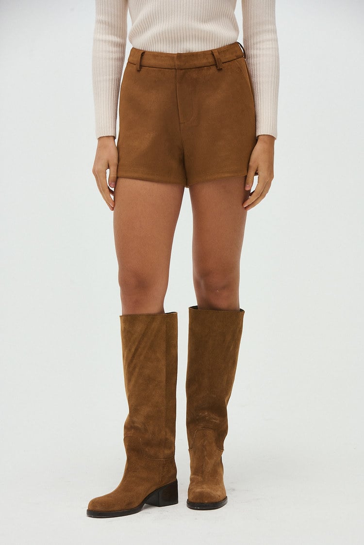 short suede