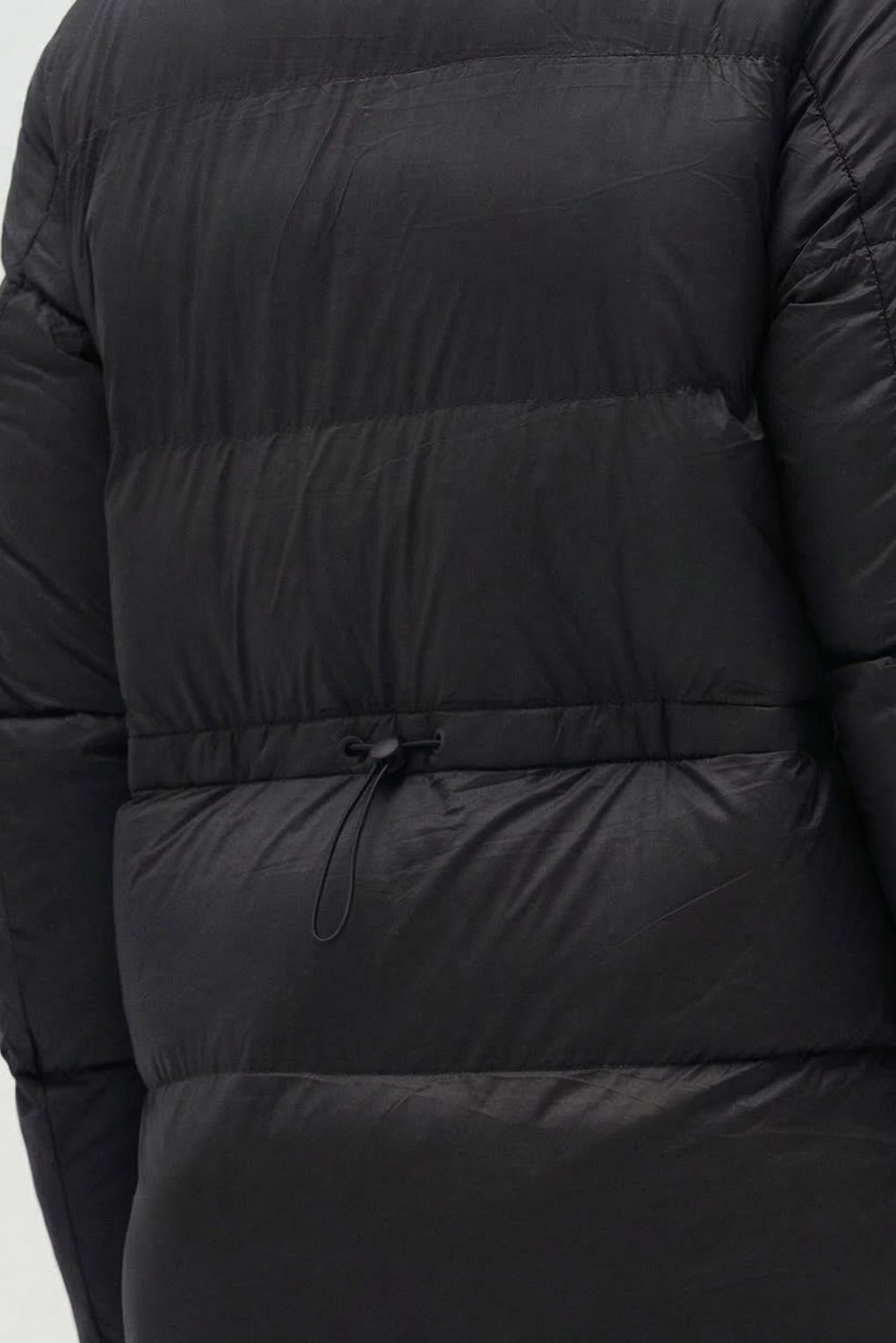 campera larga capucha