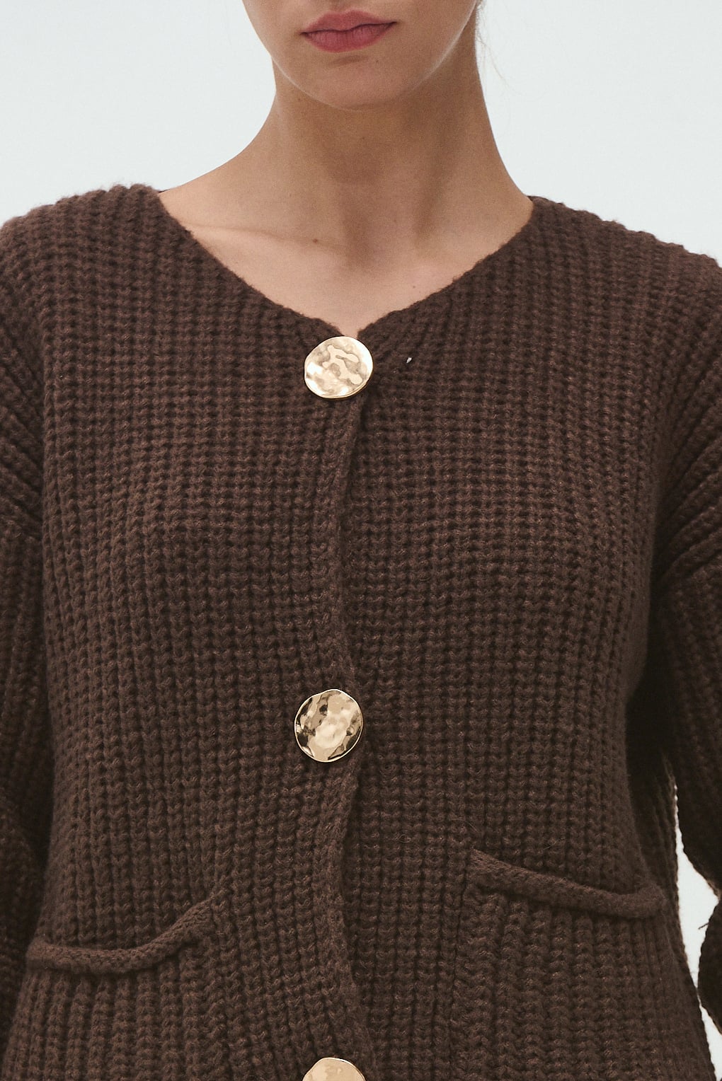 cardigan de hilo