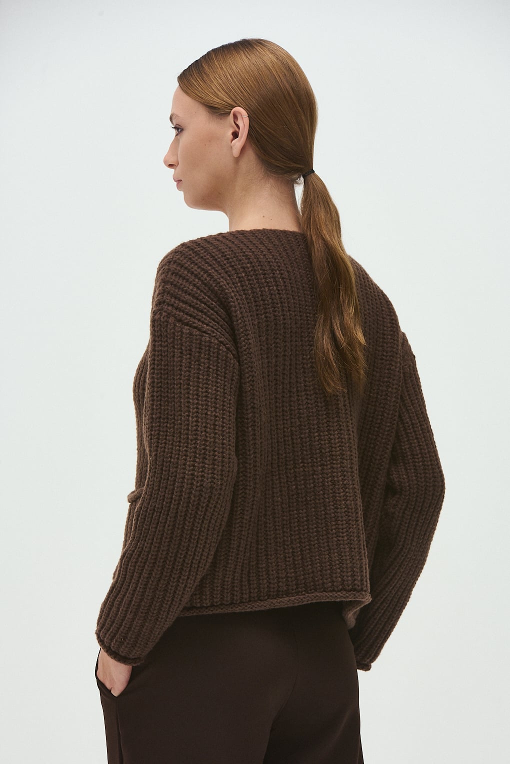 cardigan de hilo