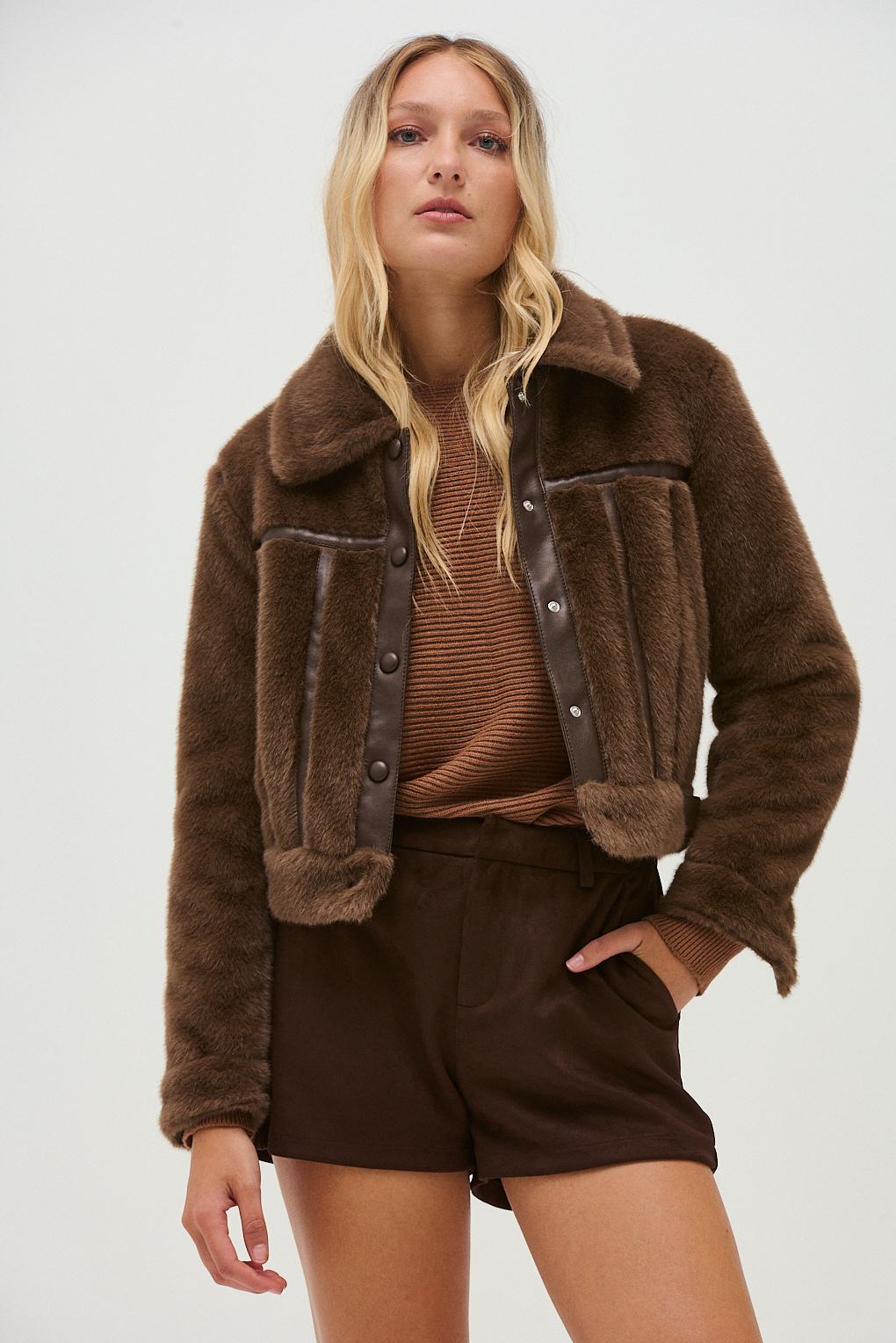 campera piel cuero