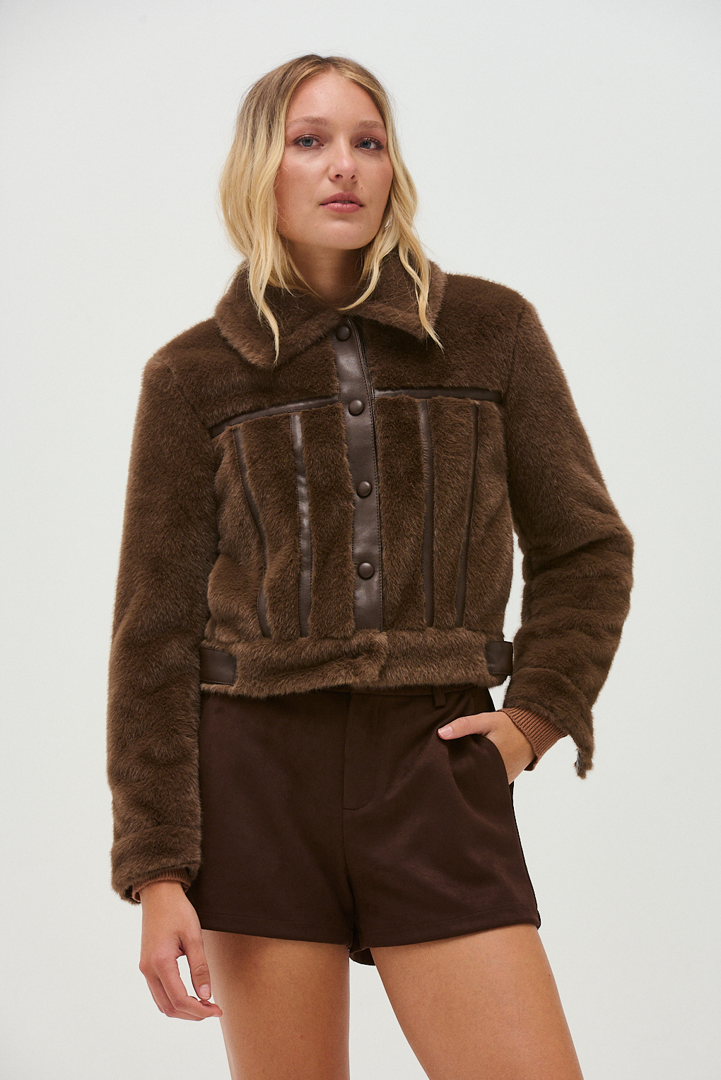 campera piel cuero