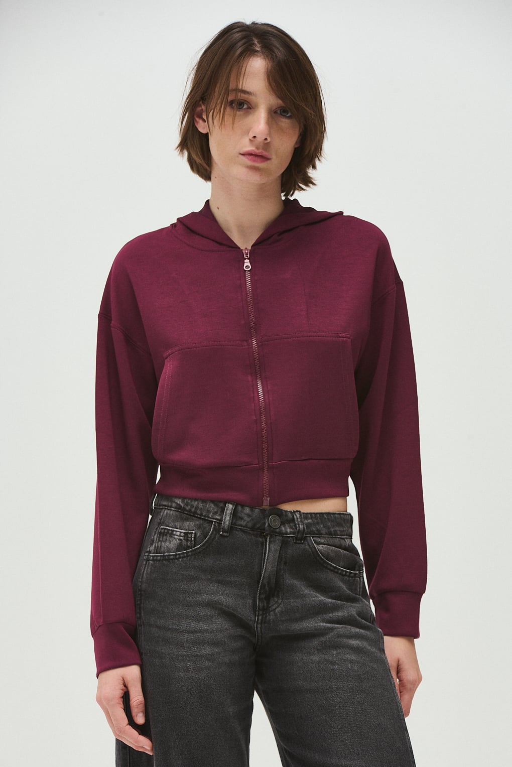 campera capucha