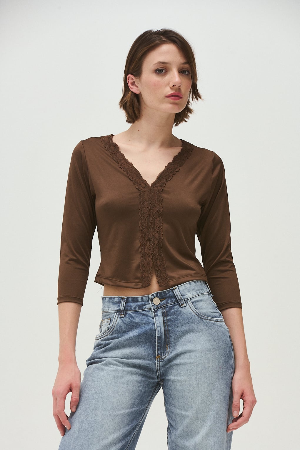 remera encaje
